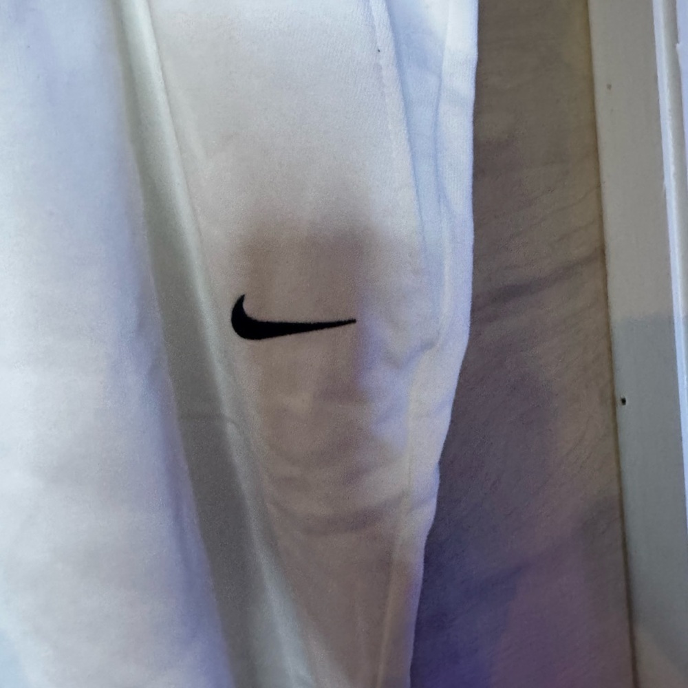 Nike Women's White Athletic Shorts - Picture 2 of 6